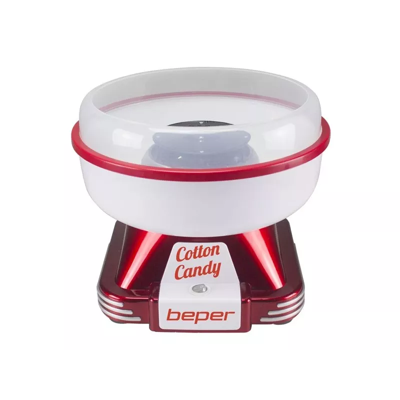 Máquina de algodão-doce Beper P101CUD250 250W, máquina de bancada compacta para casa e pequenos eventos