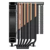 Dissipador de CPU Jonsbo HX6250 14 cm preto 1 unid.