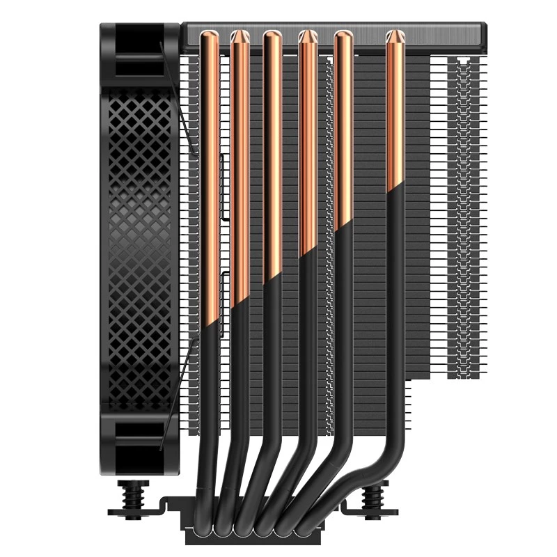 Dissipador de CPU Jonsbo HX6250 14 cm preto 1 unid.