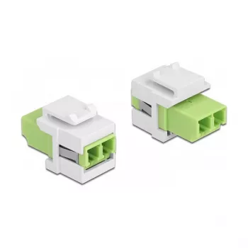 Módulo Keystone LC Duplex conector fêmea para LC Duplex conector fêmea DeLOCK 86816