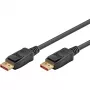 Cabo DisplayPort 2.1, certificado, 16K @ 60Hz, 80 Gbit/s (preto, 1 metro, certificação VESA)