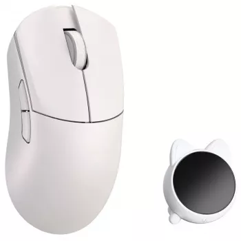 Rato gaming WLMOUSE HUAN, interruptores óticos Omron - branco (HUAN-WHITE-O)