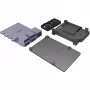JOY-IT RPI CASE ALU07F - Caixa para Raspberry Pi 4, alumínio, ventoinha, preto (RB-ALUCASEP4+07FAN)