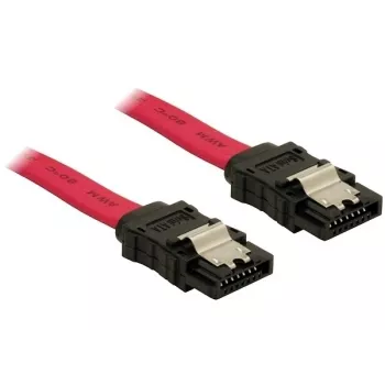Cabo SATA DeLOCK 84302 0,5 m vermelho