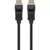 Goobay cabo DisplayPort 74749 3 m preto