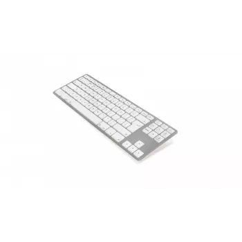 Teclado Matias FK408BTS-UK Bluetooth Tenkeyless Alumínio Prateado — layout UK