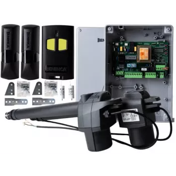 Motor de portão Beninca KBILL30M.PM 230V para portões de duas folhas — kit eletromecânico