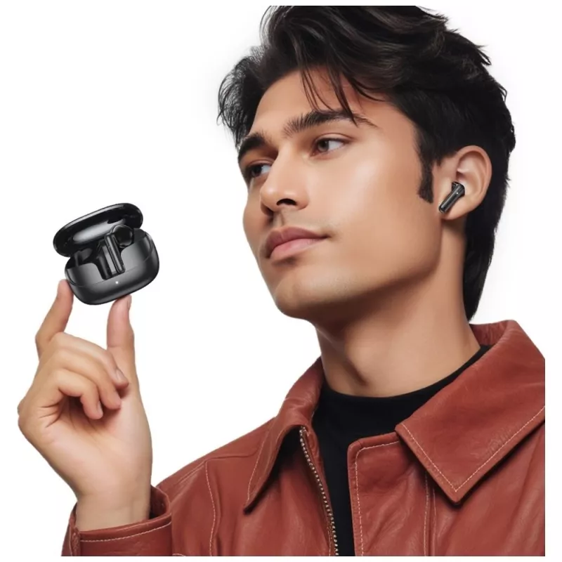Auscultadores Bluetooth estéreo Usams IF27 TWS preto