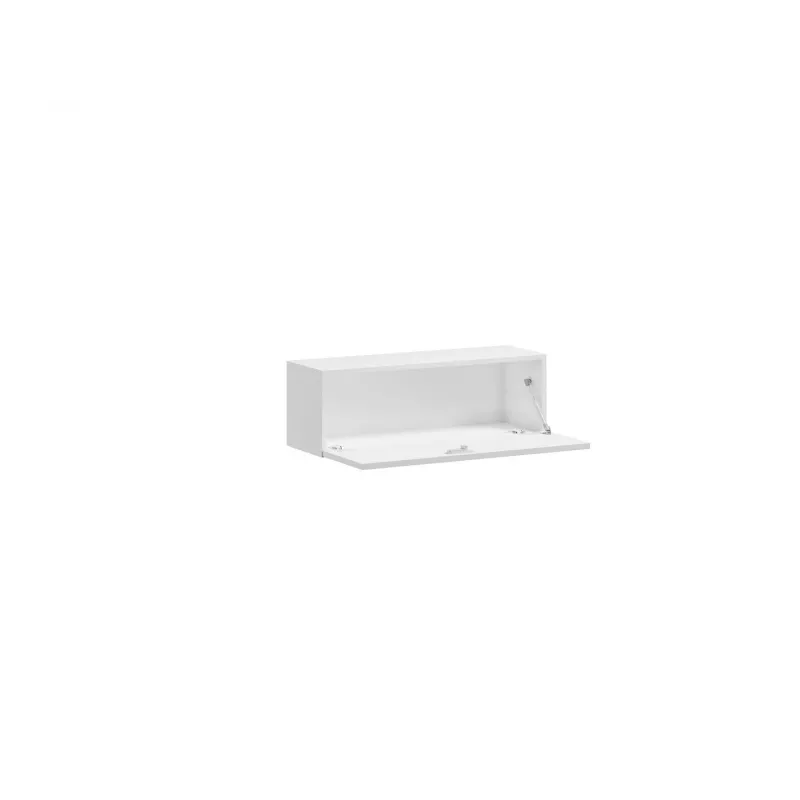 Armário Cama VIGO 90 fechado 90/35/32 branco/branco brilhante