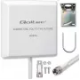 Antena 4G/5G LTE exterior QOLTEC 9 dBi com conector SMA e cabo de 3 m