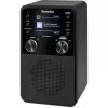 Rádio digital TECHNISAT DigitRadio 317 — preto, receção FM e DAB+