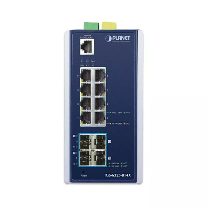 Planet IGS-6325-8T4X - Comutador - L3 - gerido