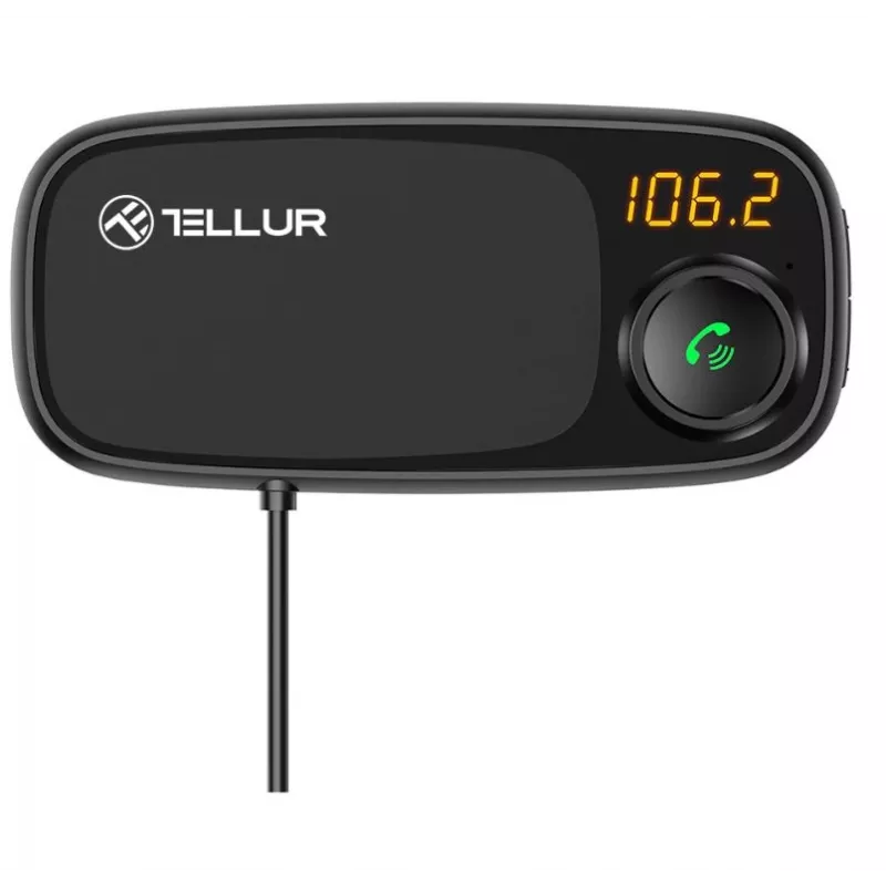 Suporte magnético para telemóvel Tellur FMT-B6 preto — ângulo ajustável, compatível com smartphones