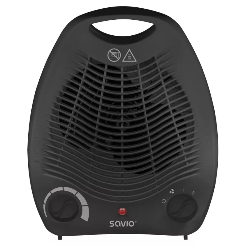 Ventilador doméstico Savio AD-02 B preto