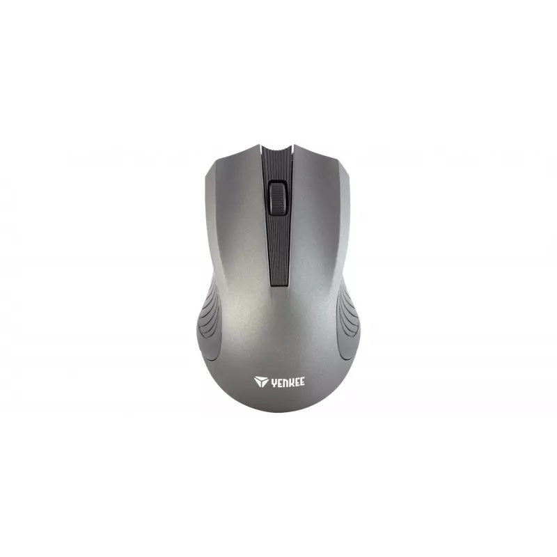 Rato sem fios simétrico 2,4 GHz, 3 botões, alcance 10 m