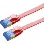 Cabo de rede VALUE Cat.6A (classe EA) FTP, extraplano, vermelho, 1,5 m (21.99.2124)