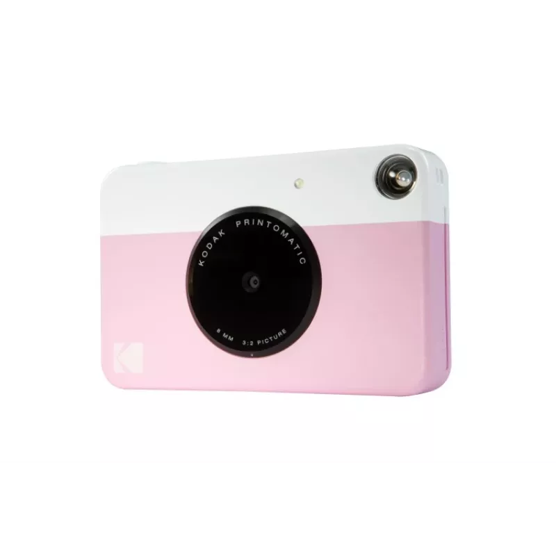 Máquina fotográfica instantânea Kodak PRINTOMATIC, 2x3'', Rosa