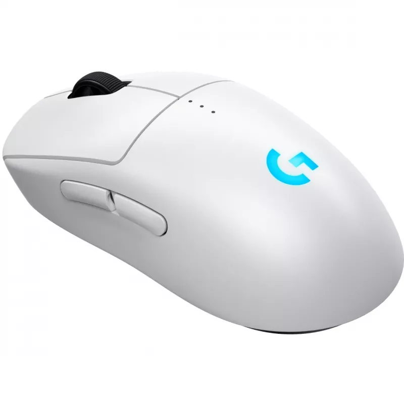 Rato Logitech Pro 2 Lightspeed branco interface