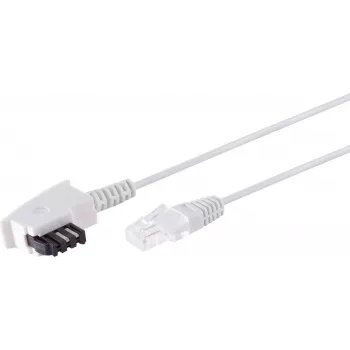 Cabo de telefone S/CONN 12-09096 20 m branco