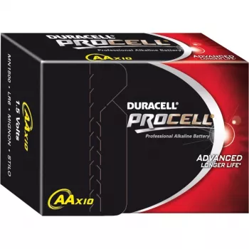 Pilhas AA Duracell Procell Intense Power 10 unidades