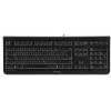 Teclado CHERRY KC 1000 Home USB layout suíço preto