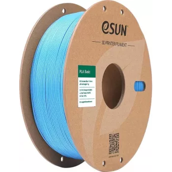 PLA BASIC 1,75mm azul-claro 1kg ESUN 3D FILAMENT (PLA-BASIC175Q-U1P1)