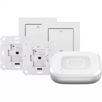 Conjunto inicial de controlo de estores (HmIP-SK29), módulo de controlo para todos os motores tubulares comuns