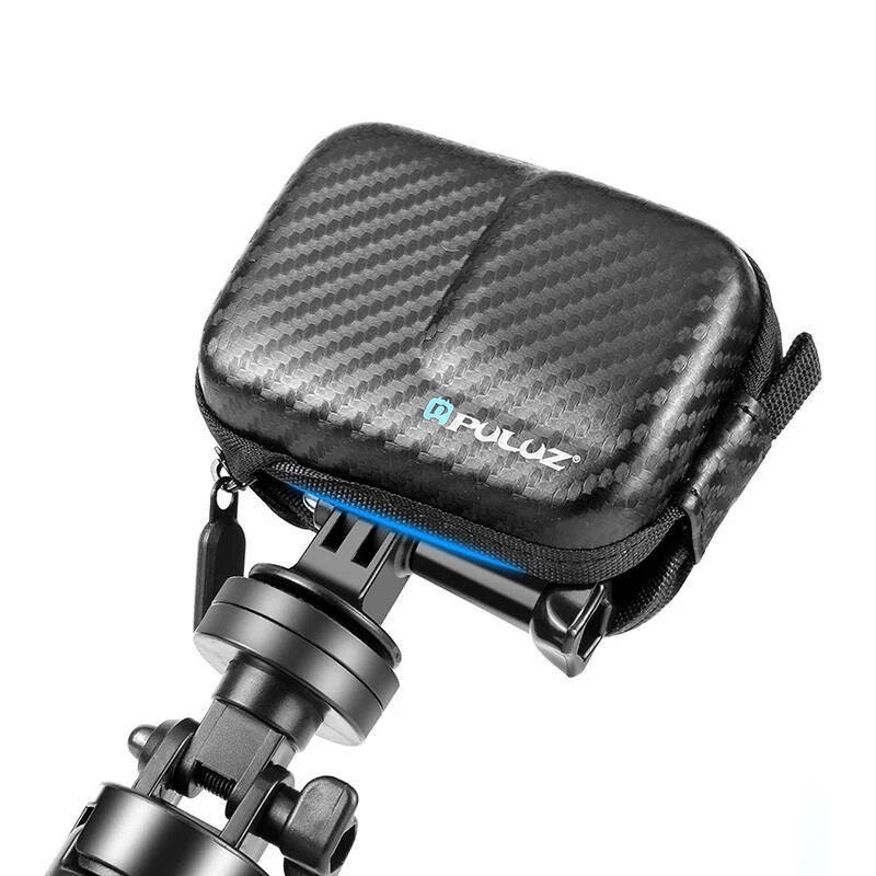 Mini bolsa para câmara para DJI Osmo Action 4/3 PU946B, estojo de proteção compacto, preto