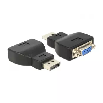 DeLOCK 65567 cabo, DisplayPort para VGA, preto