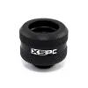 Conector XSPC G1/4 para tubo rígido de 14 mm, preto mate - 8 unid.