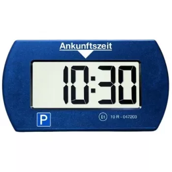 Relógio de estacionamento eletrónico Needit Park Mini azul ABS pilha de lítio