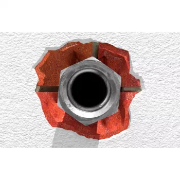 Argamassa de reparação DEC ZEG cinzento-cimento cinzento, cartucho de 310ml