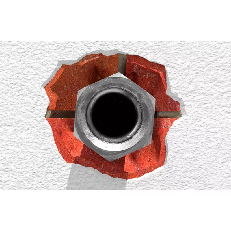 Argamassa de reparação DEC ZEG cinzento-cimento cinzento, cartucho de 310ml