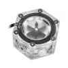 Indicador de fluxo BitsPower Hexagon Flow Indicator-RGB BP-HFI-RGB — Iluminação RGB, design hexagonal