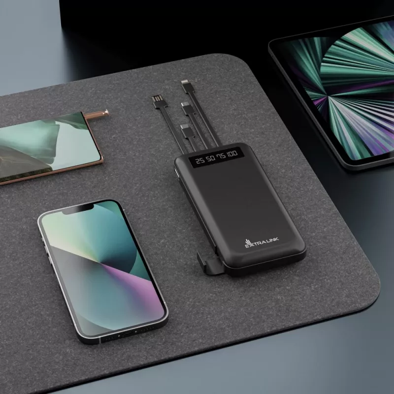 Carregador portátil Extralink Powerbank EPB-083 10000mAh