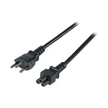 EFB-Elektronik cabo de alimentação tipo suíço 12 - C5 180°, preto, 1,8 m, 3 x 0,75 mm² fabricante: EFB Elektronik (EK495.1,8V2)