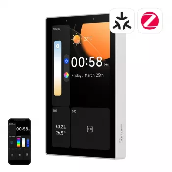 Painel de controlo inteligente Sonoff NSPanel Pro – Wi-Fi, Bluetooth, Zigbee, interface smart home de parede