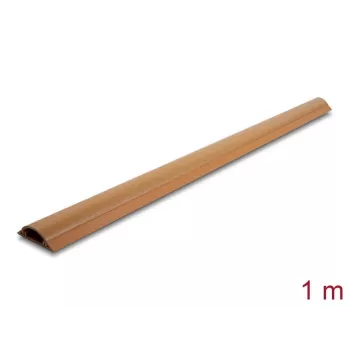 Calha para cabos DeLOCK 20731 autoadesiva 50 x 13 mm efeito madeira