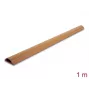 Calha para cabos DeLOCK 20731 autoadesiva 50 x 13 mm efeito madeira