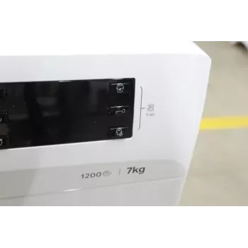 SALE OUT. Máquina de lavar roupa Indesit MTWE 71252 WK EE, E, carga frontal, capacidade de lavagem 7 kg, 1200 rpm, profundidade 54 cm, branco | Máquina de lavar roupa INDESIT | MTWE 71252 WK EE | Eficiência energé