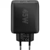 Carregador para dispositivos móveis Goobay 65411 Auscultadores - Smartphone - Tablet preto AC Carregamento rápido Interior (65411)