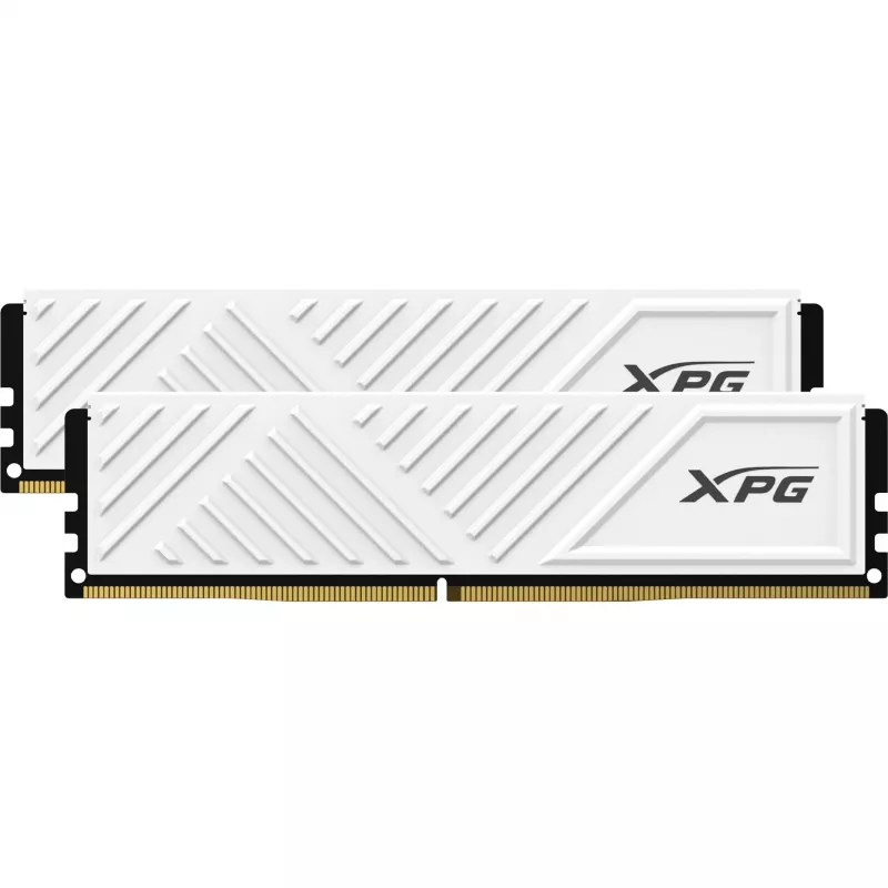 DIMM 32 GB DDR4-3600 (2x 16 GB) Dual-Kit, memória branca, AX4U320016G16A-DTWHD35, XPG Gammix D35, INTEL XMP