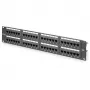 DIGITUS - Patch Panel - RJ-45 X 48 - cinzento, RAL 7035 - 2U - 48 portas (DN-91648U)