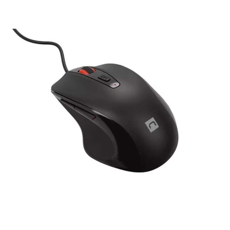 Rato ótico com fios NATEC NMY-2047 USB Type-A, 4000 DPI, 6 botões, para destros, retroiluminação
