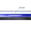 Película protetora de ecrã flexível temperada 3MK FlexibleGlass Pro para Apple iPhone 15 – transparente, resistente a riscos