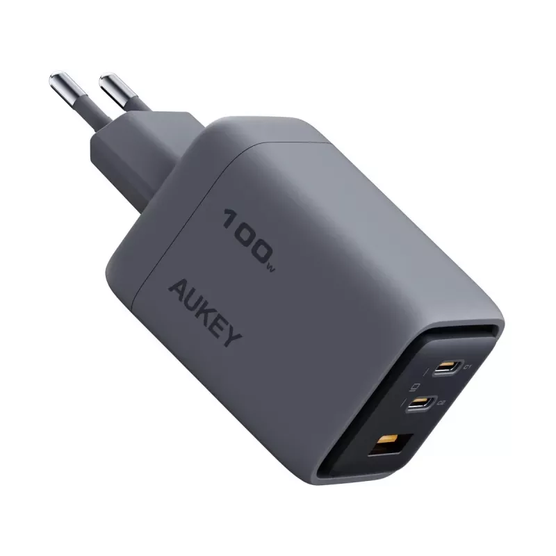 Carregador de parede Comet Mix 3 PA-C5 3xUSB (2xUSB-C e 1xUSB-A) 100W 5A QC5.0 PD3.0 AFC PPS FCP SCP