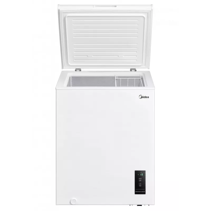 Arca congeladora Midea MDRC152FEE01, 99 L, classe energética E, 85 cm de altura, independente, branco