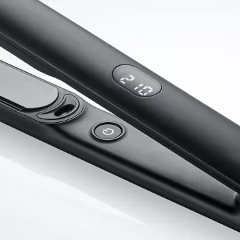 Prancha de cabelo SEVERIN HG 0622 — tecnologia Warm, placas de cerâmica, 250 W, cabo de 2,8 m