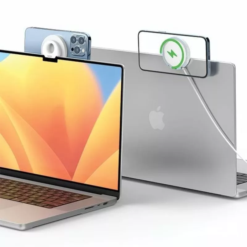 Suporte indutivo para MacBook MagSafe preto