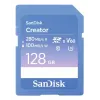 SanDisk Creator cartão de memória SD UHS-II 128 GB velocidades de transferência até 280 MB/s